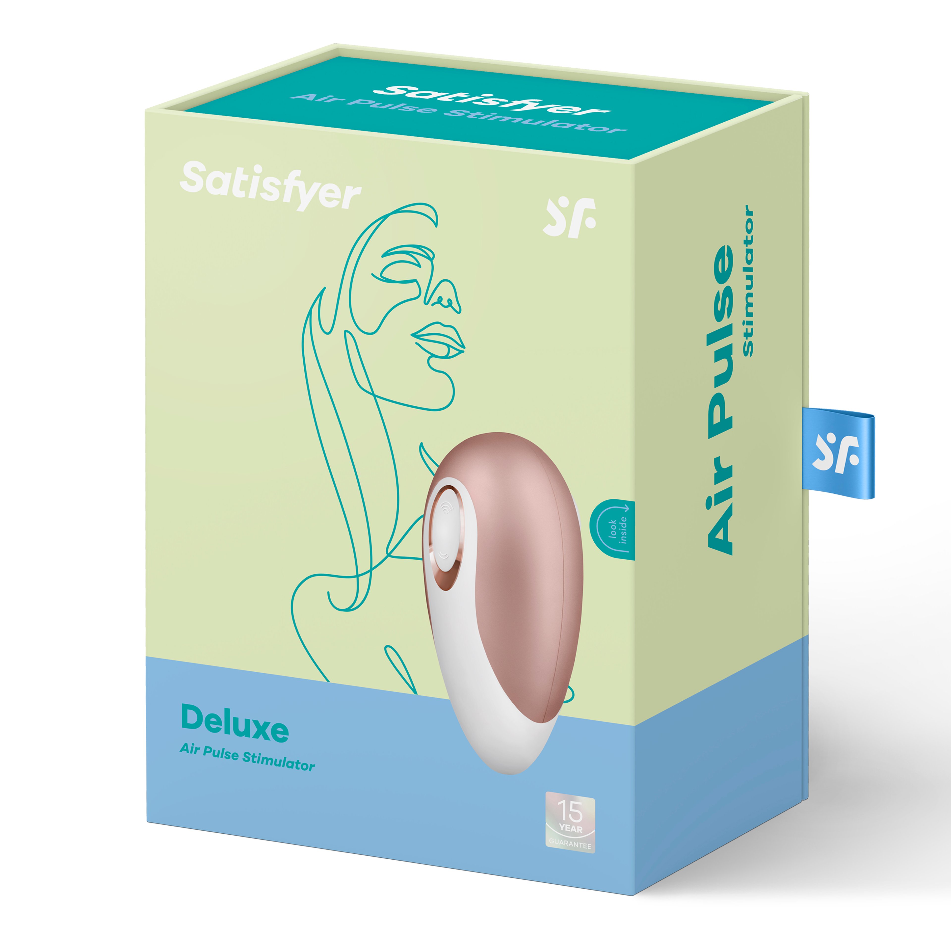 Satisfyer Deluxe Air Pulse Stimulator Emiş Güçlü Vibratör