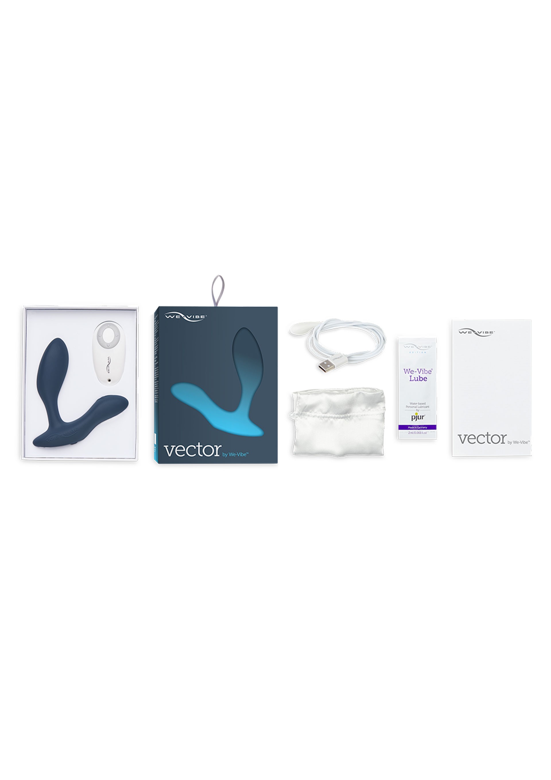 We-Vibe Vector Telefon ve Kumanda Kontrollü Prostat Masajı