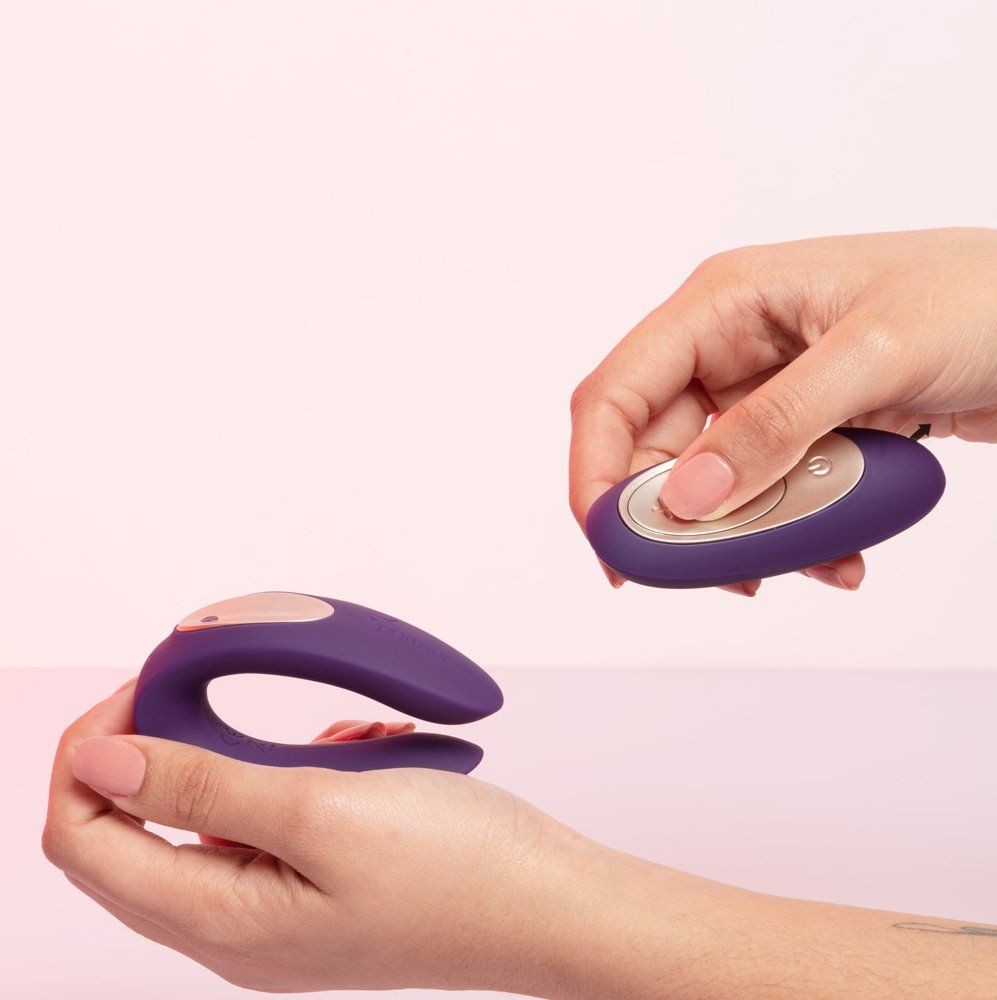 Satisfyer Double Partner Plus Kumandalı Vibratör