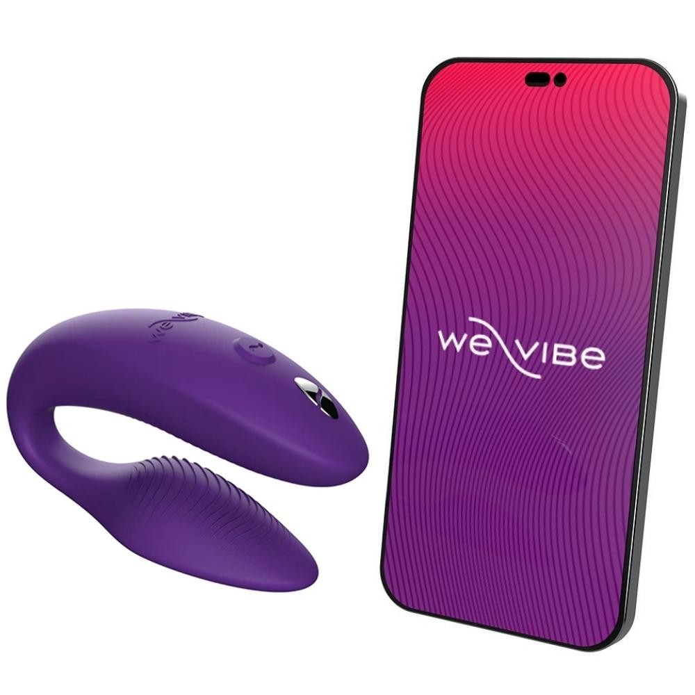 We-Vibe Sync 2 Telefon Kontrollü Uzaktan Kumandalı Couples Vibratör - Purple