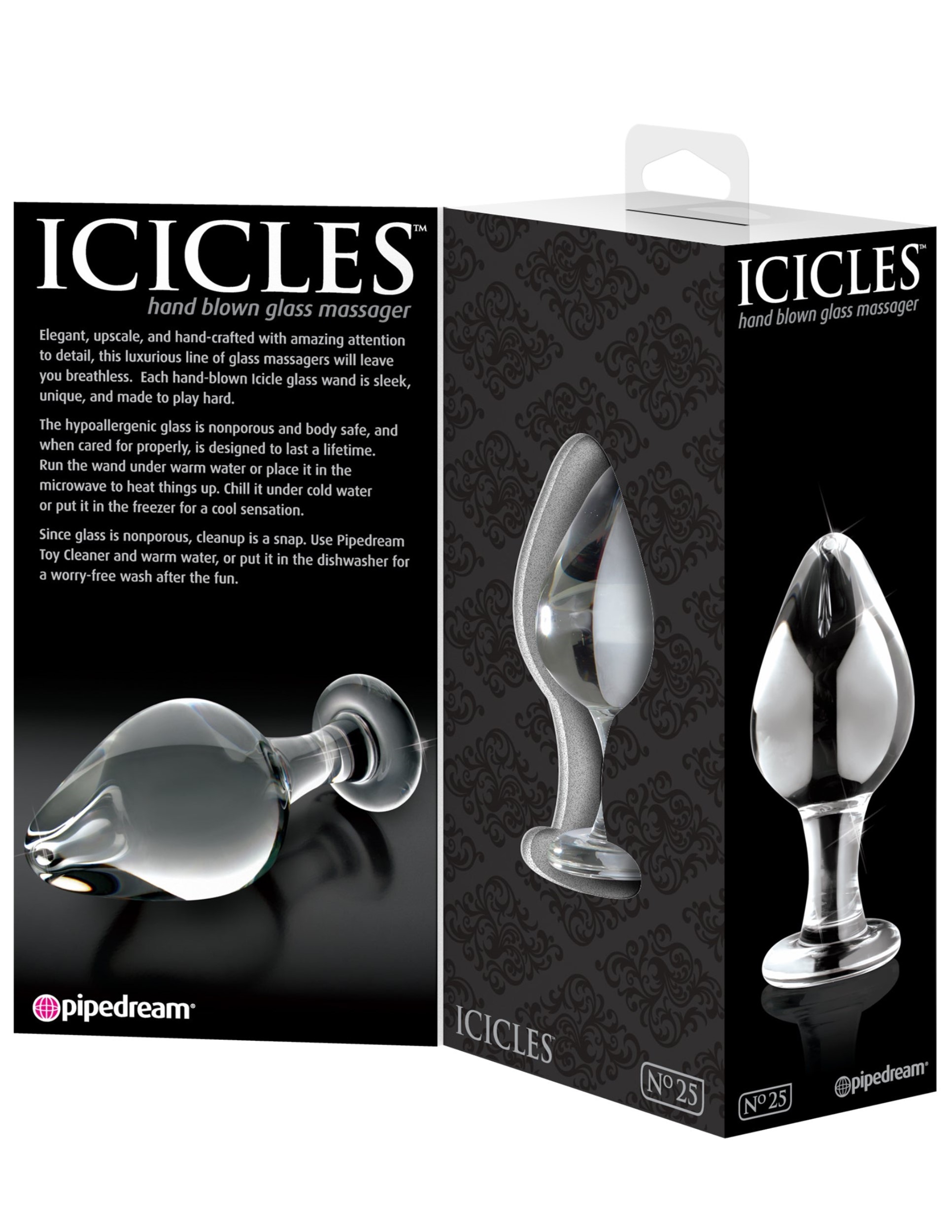 Pipedream Icicles No 25 Cam Anal Plug