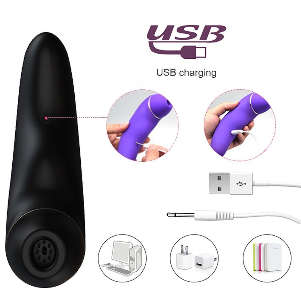 Oral Sex Series Black Womanizer Emiş Güçlü Çift Taraflı Vibratör