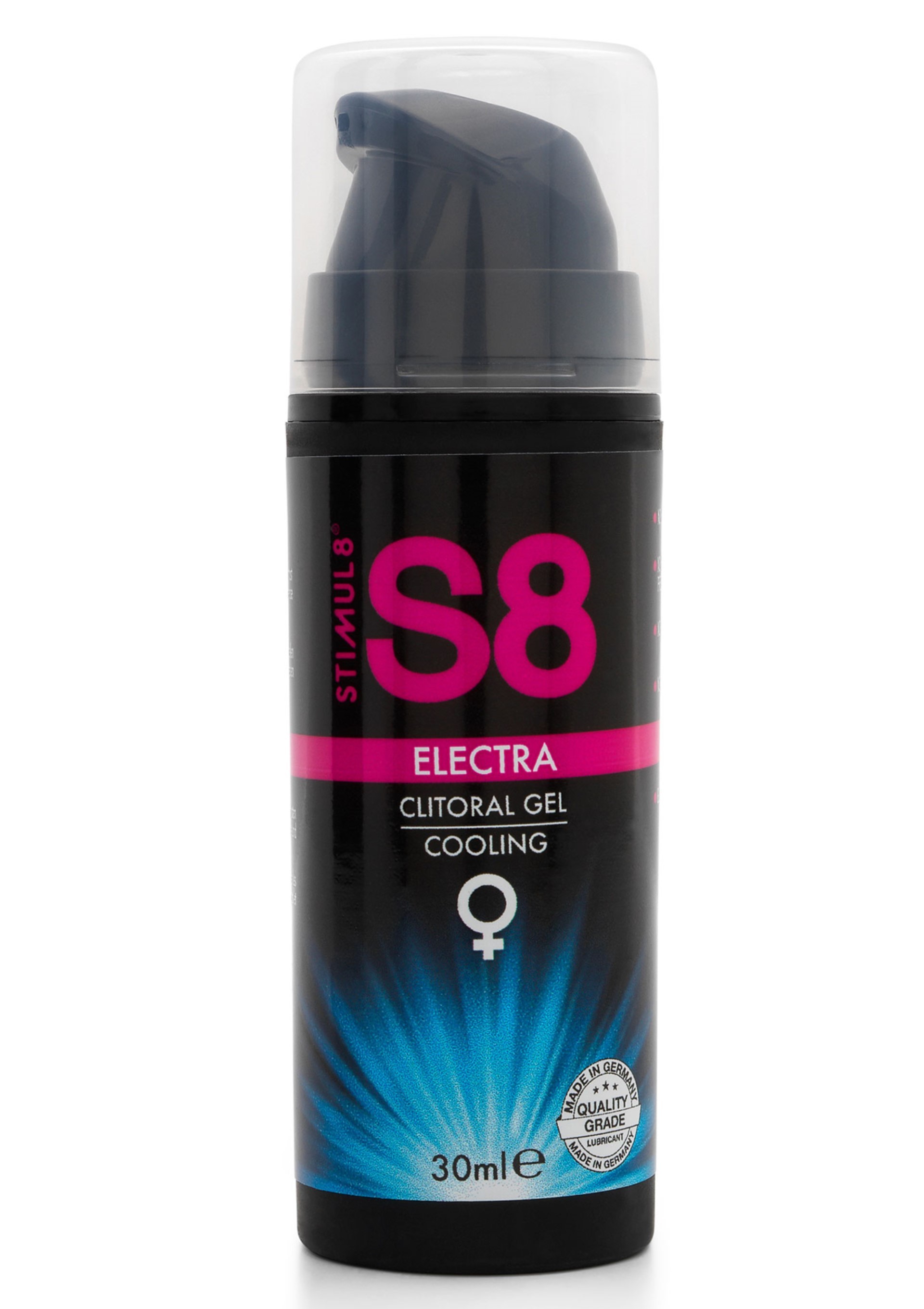 S8 Electra Clitoral Soğutma Etkili Klitoral Jel 30 Ml