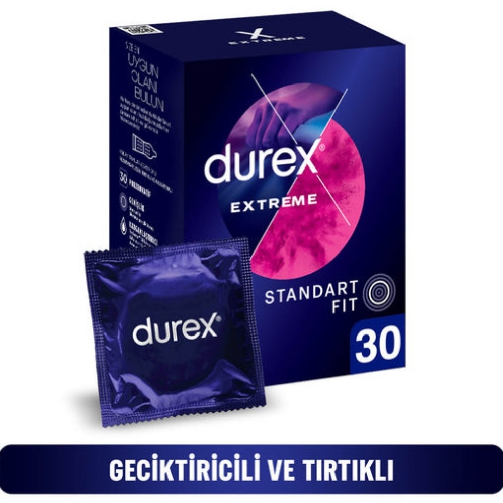 Durex Extreme 30'lu Prezervatif