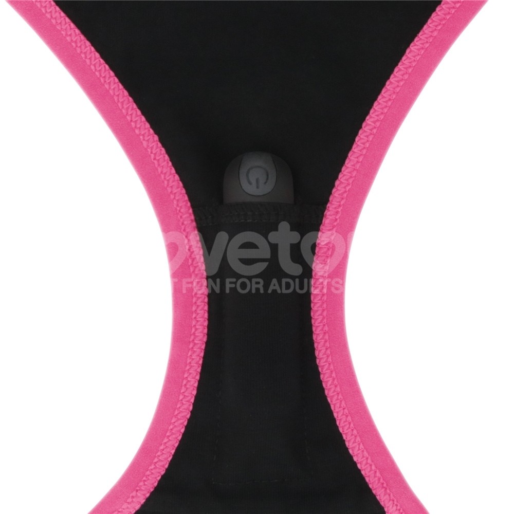 Lovetoy Printed Vibrating Sexy Panties Giyilebilir Tanga Vibratör XS-S Beden