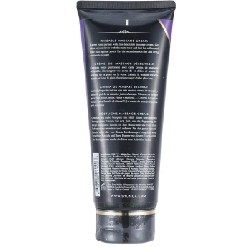 Shunga Kissable Massage Cream Chocolate Öpülebilir Masaj Jeli 200 Ml.