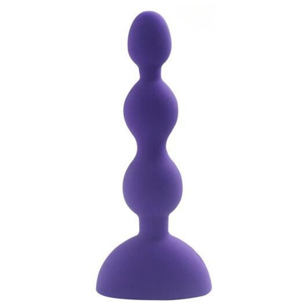 Aphrodisia Silicone Beads Uzaktan Kumandalı Boncuklu Mor Anal Vibratör