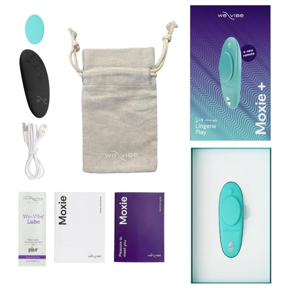 We-Vibe Moxie+ Telefon Kontrollü Uzaktan Kumandalı Giyilebilir Vibratör