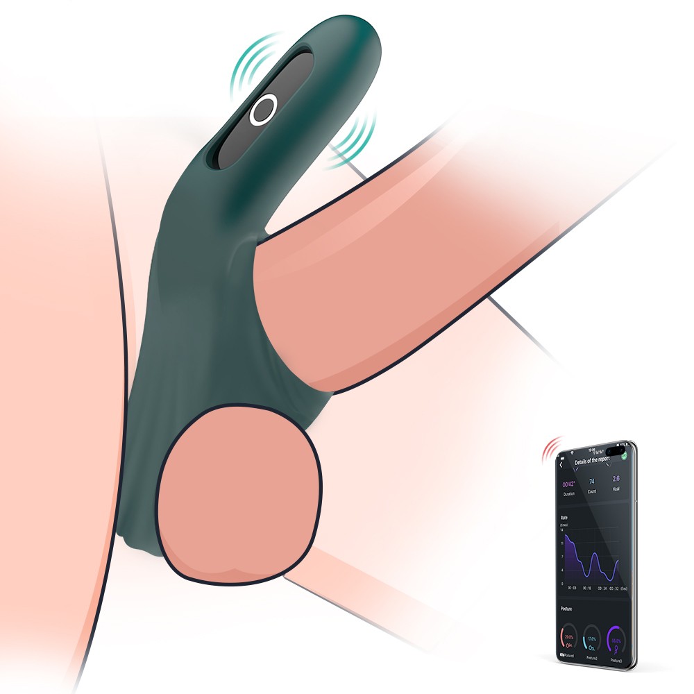 Magic Motion Rise Telefon Kontrollü Penis Halkası