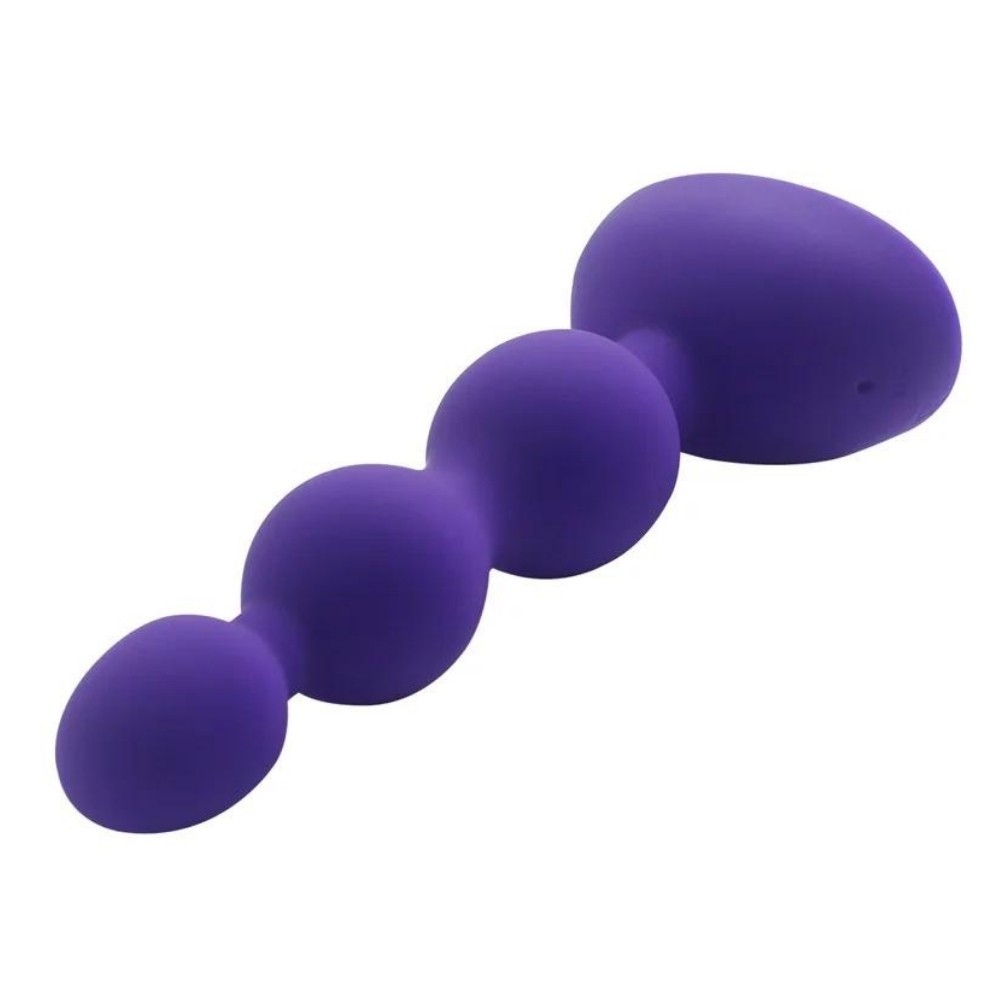 Aphrodisia Silicone Beads Uzaktan Kumandalı Boncuklu Mor Anal Vibratör