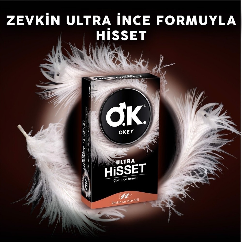 Okey Ultra Hisset 10'lu Prezervatif