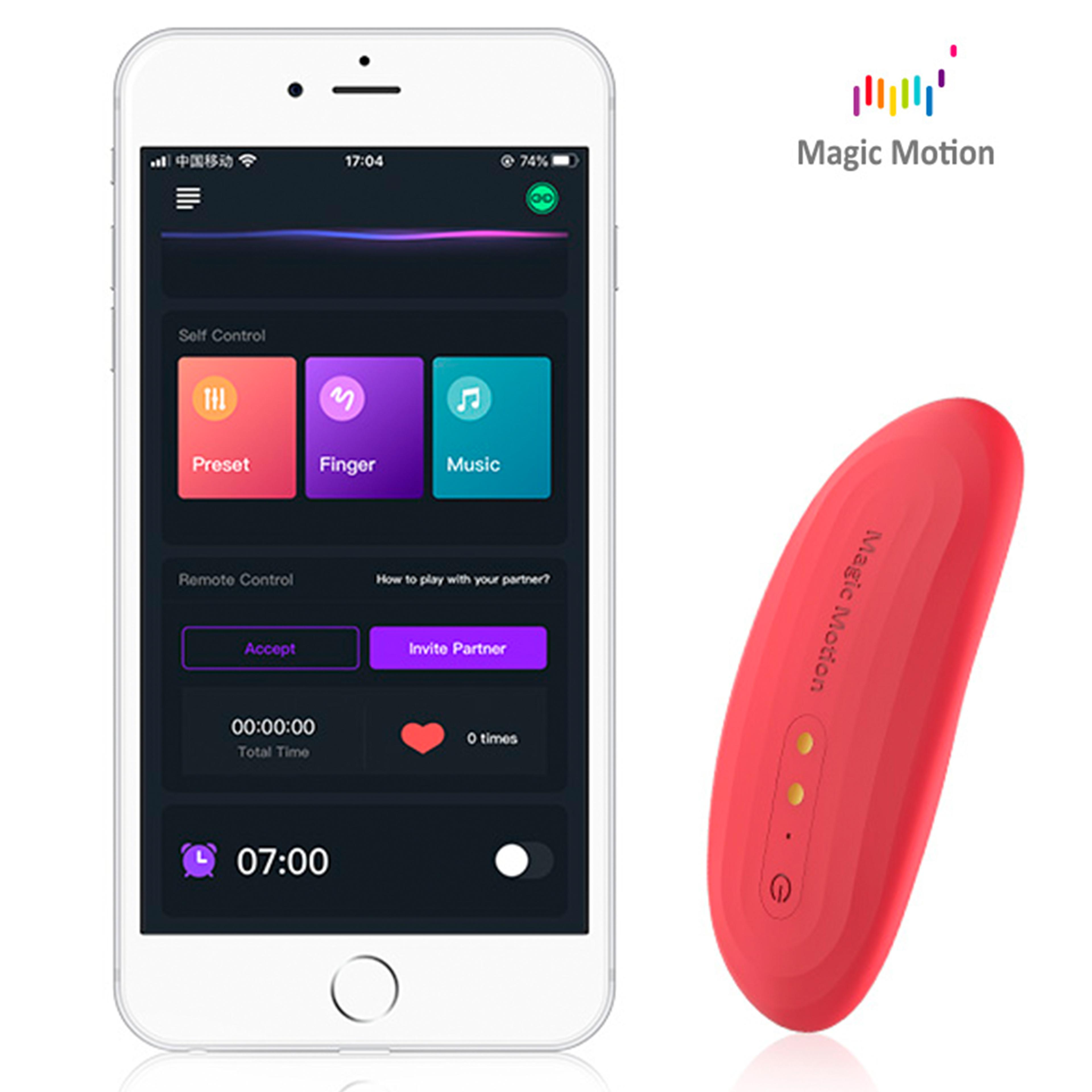 Magic Motion Nyx Telefon Kontrollü Giyilebilir Vibratör