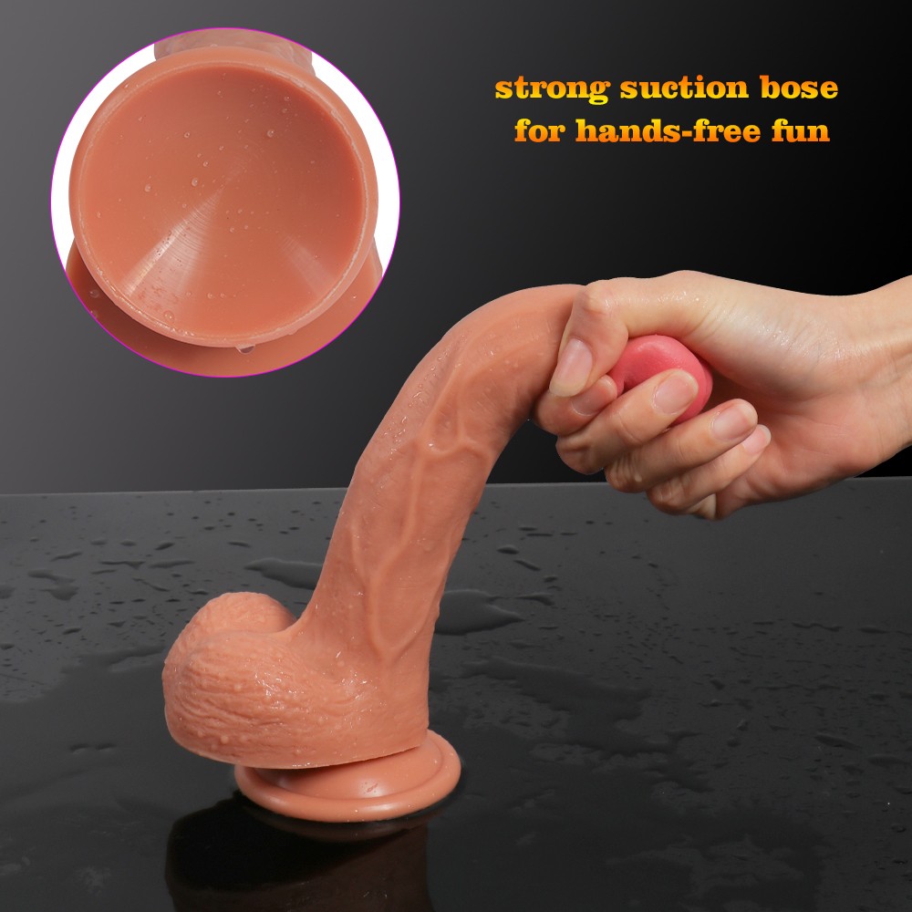 Dildo Series Victor 20 Cm Çift Katmanlı Realistik Penis