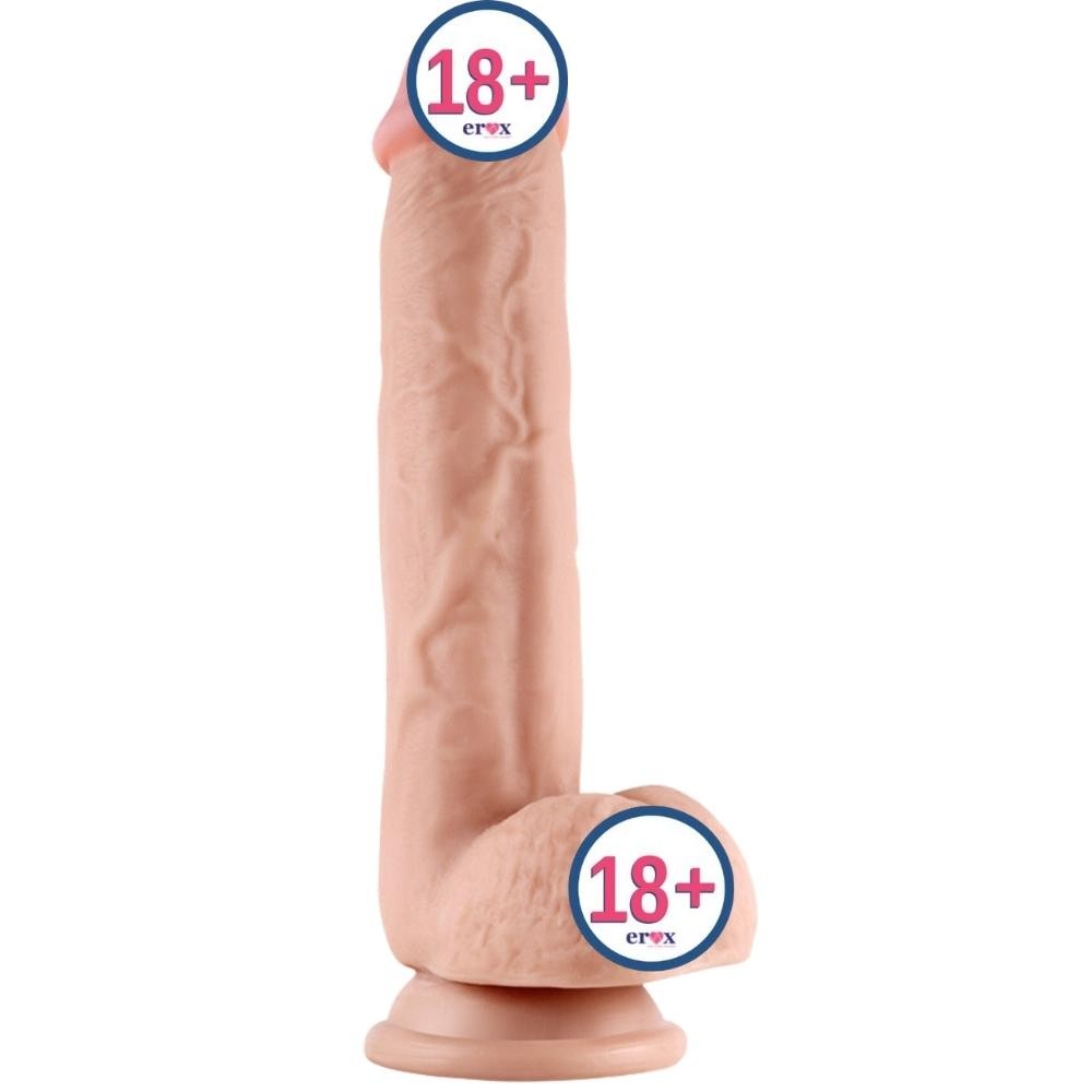 Lovetoy Sliding Skin Hareketli Deri Özellikli Realistik Penis 24 Cm