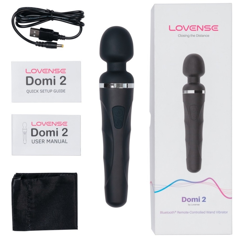Lovense Domi 2 Ultra Güçlü Telefon Kontrollü Masaj Aleti Vibratör