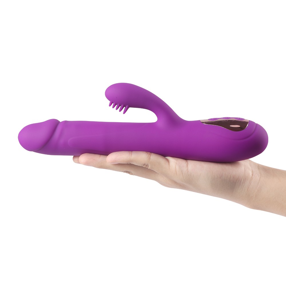 Erox Leif Thrusting İleri Geri Şarjlı Rabbit Vibratör