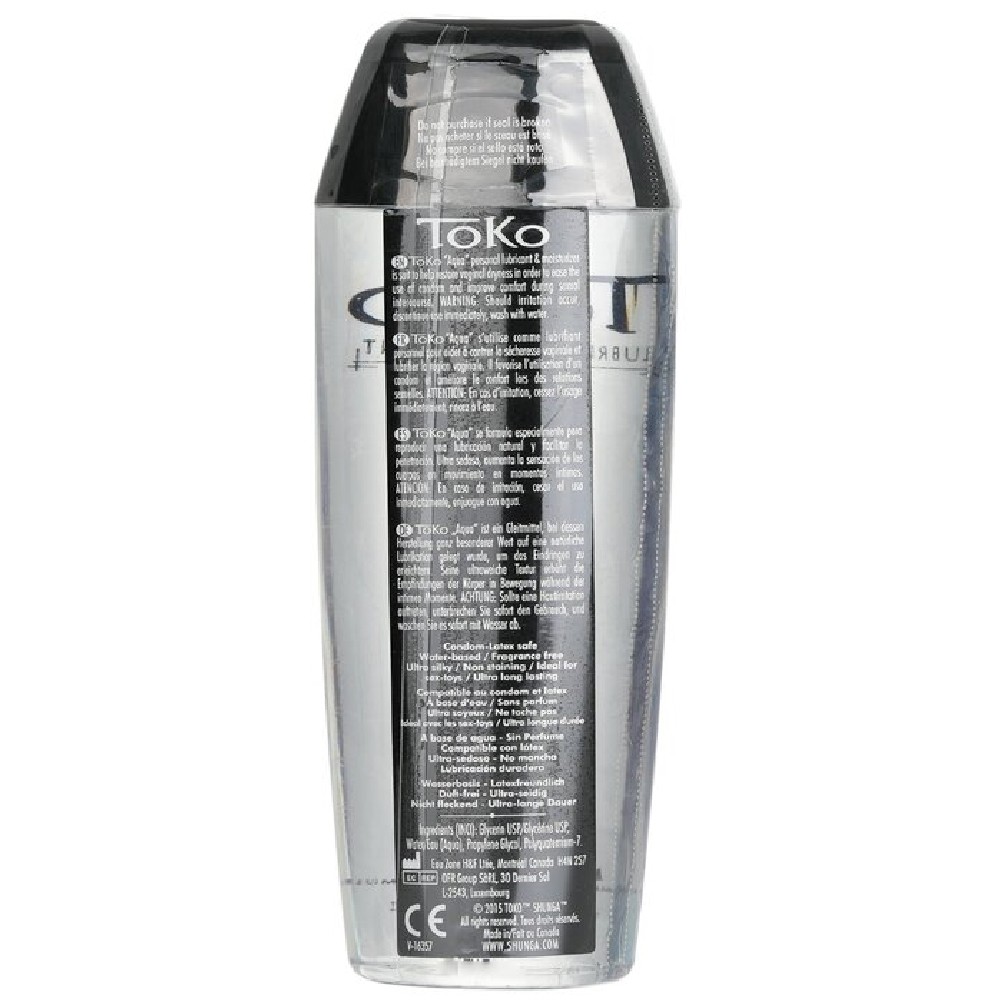 Shunga Toko Silicone Lubricant Silikon Bazlı Kayganlaştırıcı Jel 165 Ml.