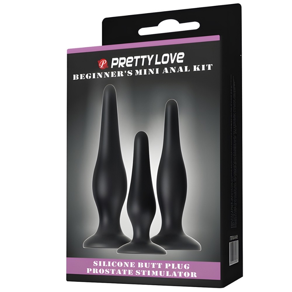 Pretty Love Beginners Mini Anal Kit Anal Alıştırıcı Set