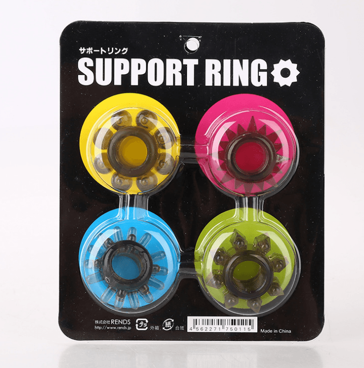 Erox Support Ring 4'lü Penis Halkası Seti