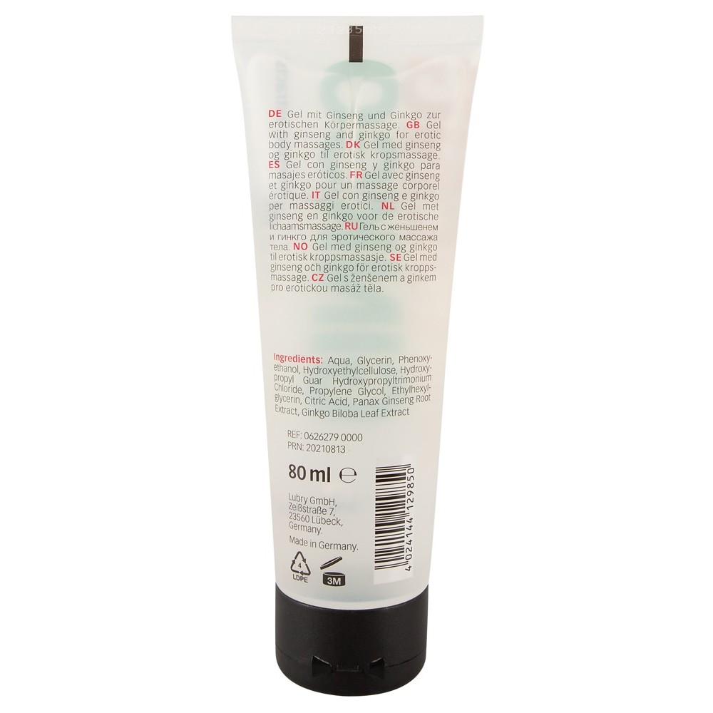 Just Play Ginseng With Herbal Anal ve Vajinal Kayganlaştırıcı Jel 80 Ml.