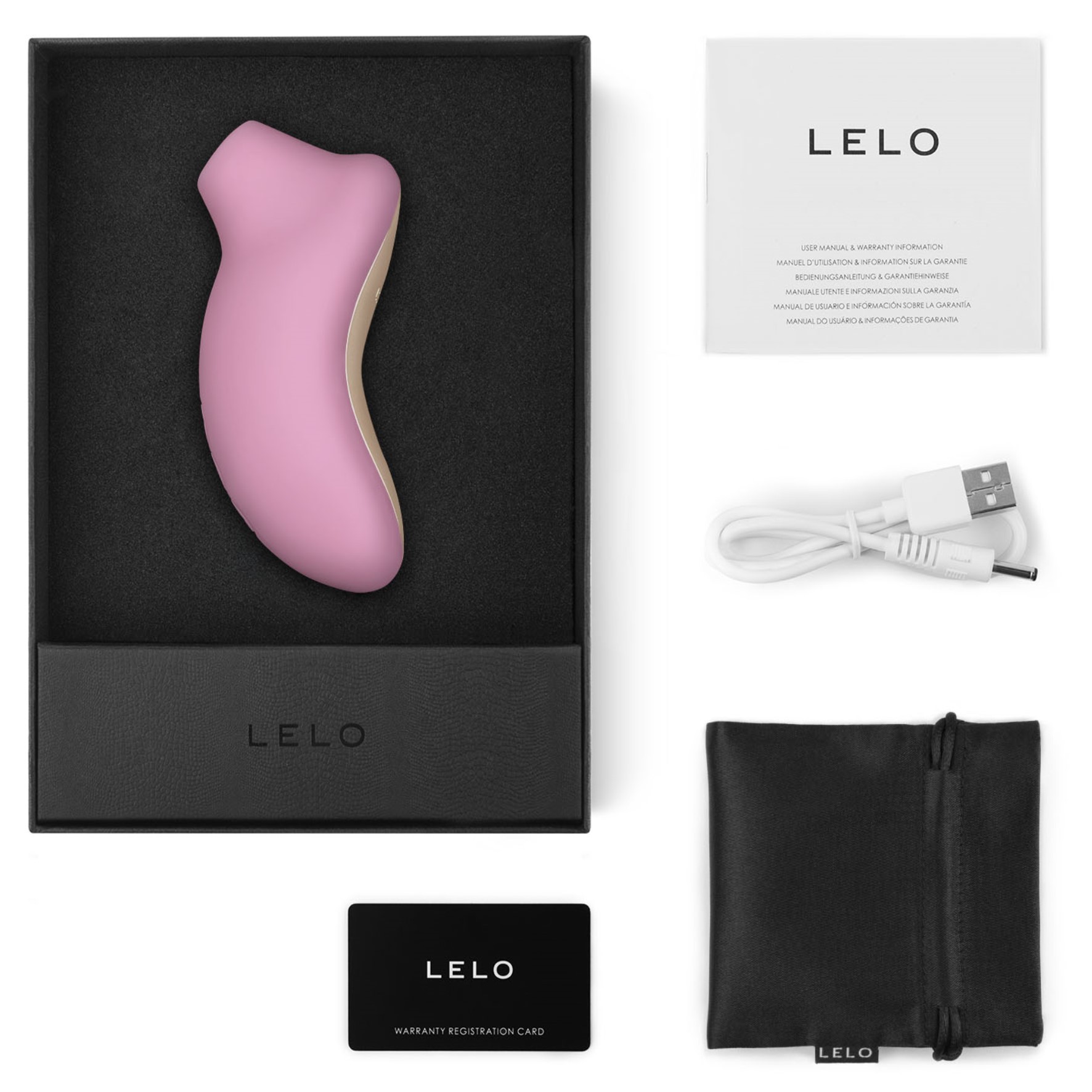 Lelo Sona Cruise Sonic Clitoral Massager Pink Emiş Güçlü Vibratör