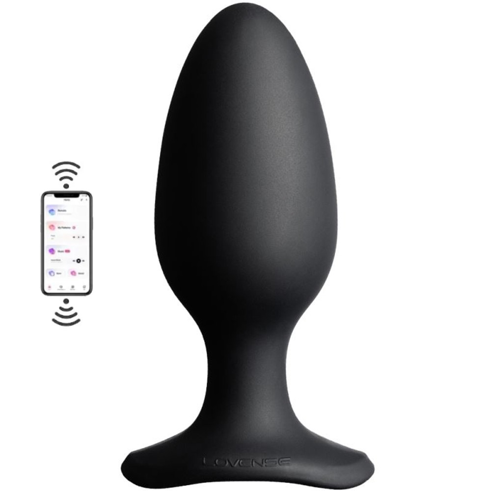 Lovense Hush 2 Butt Plug L 57 mm Telefon Uyumlu Anal Vibratör