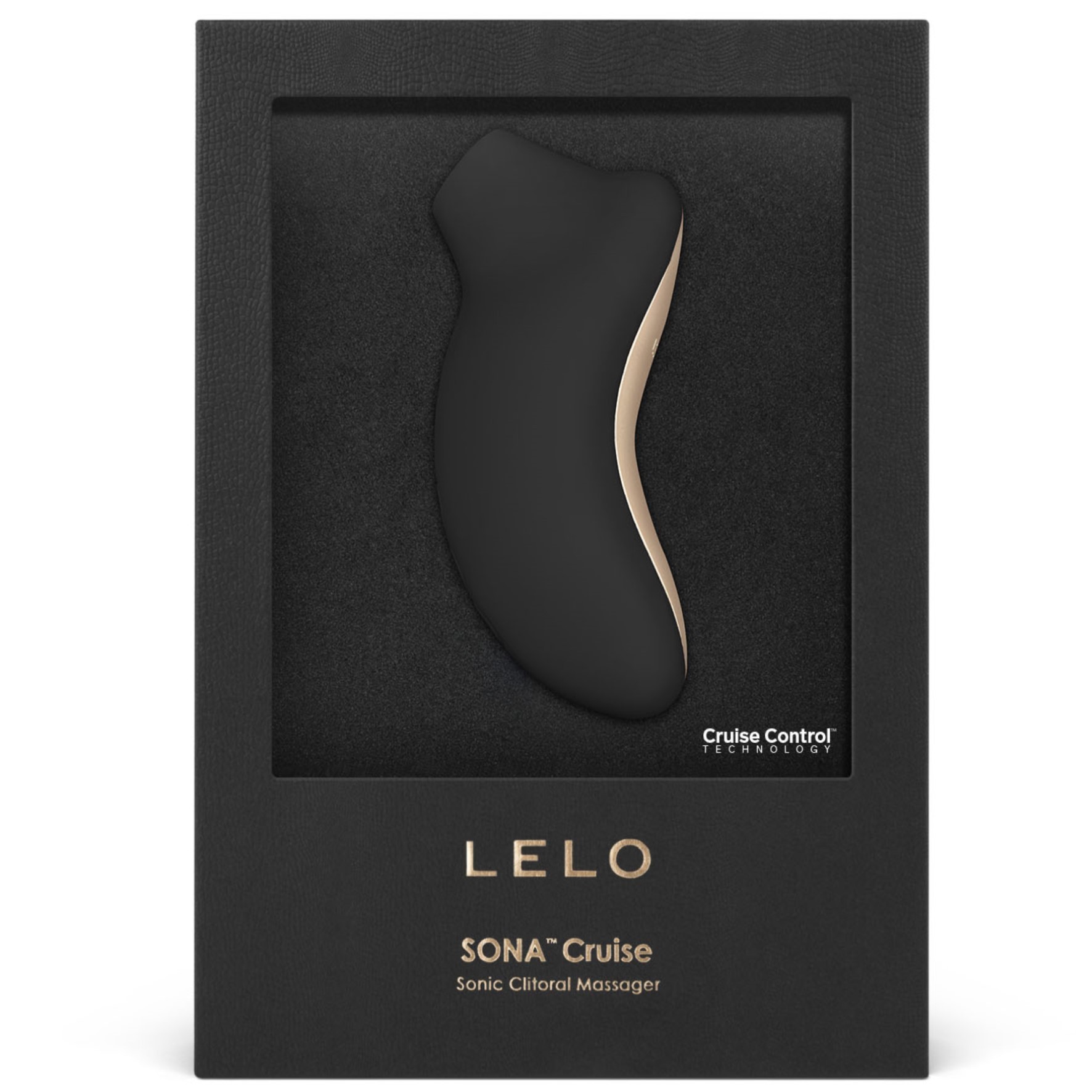 Lelo Sona Cruise Sonic Clitoral Massager Black Emiş Güçlü Vibratör