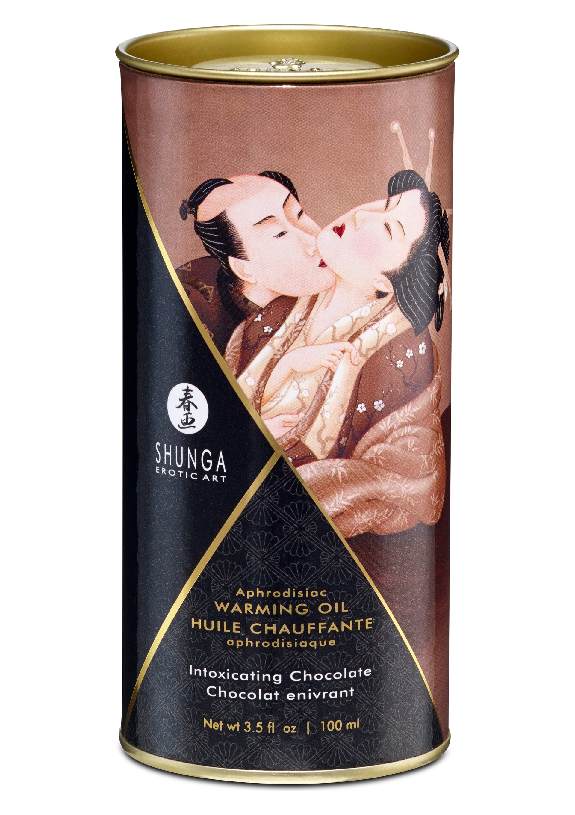 Shunga Aphrodisiac Warming Oil 100 Ml Istımalı Masaj Yağı Çikolatalı