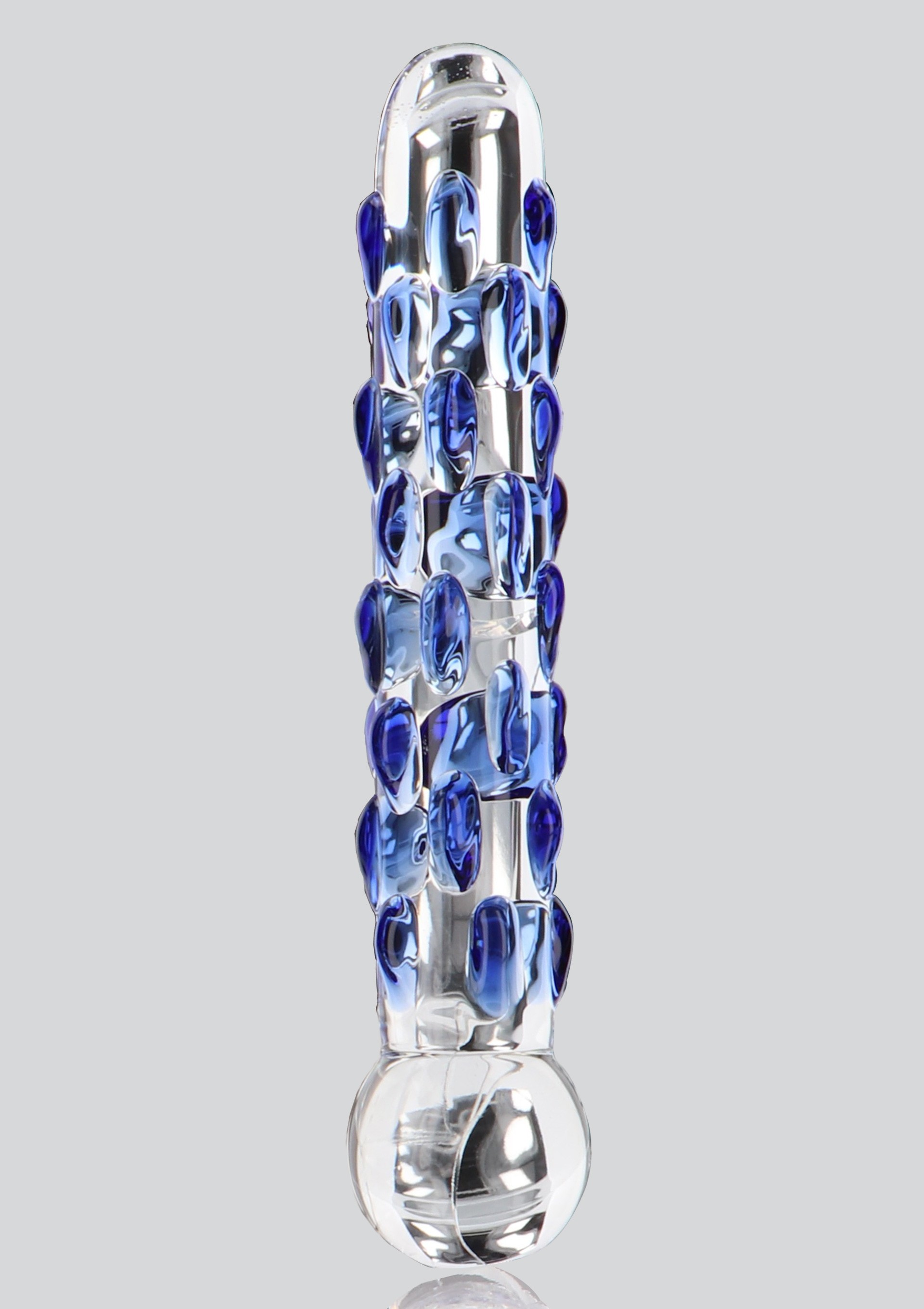 Glass Worxx By Toy Joy Diamond Dazzler Burgulu Cam Dildo