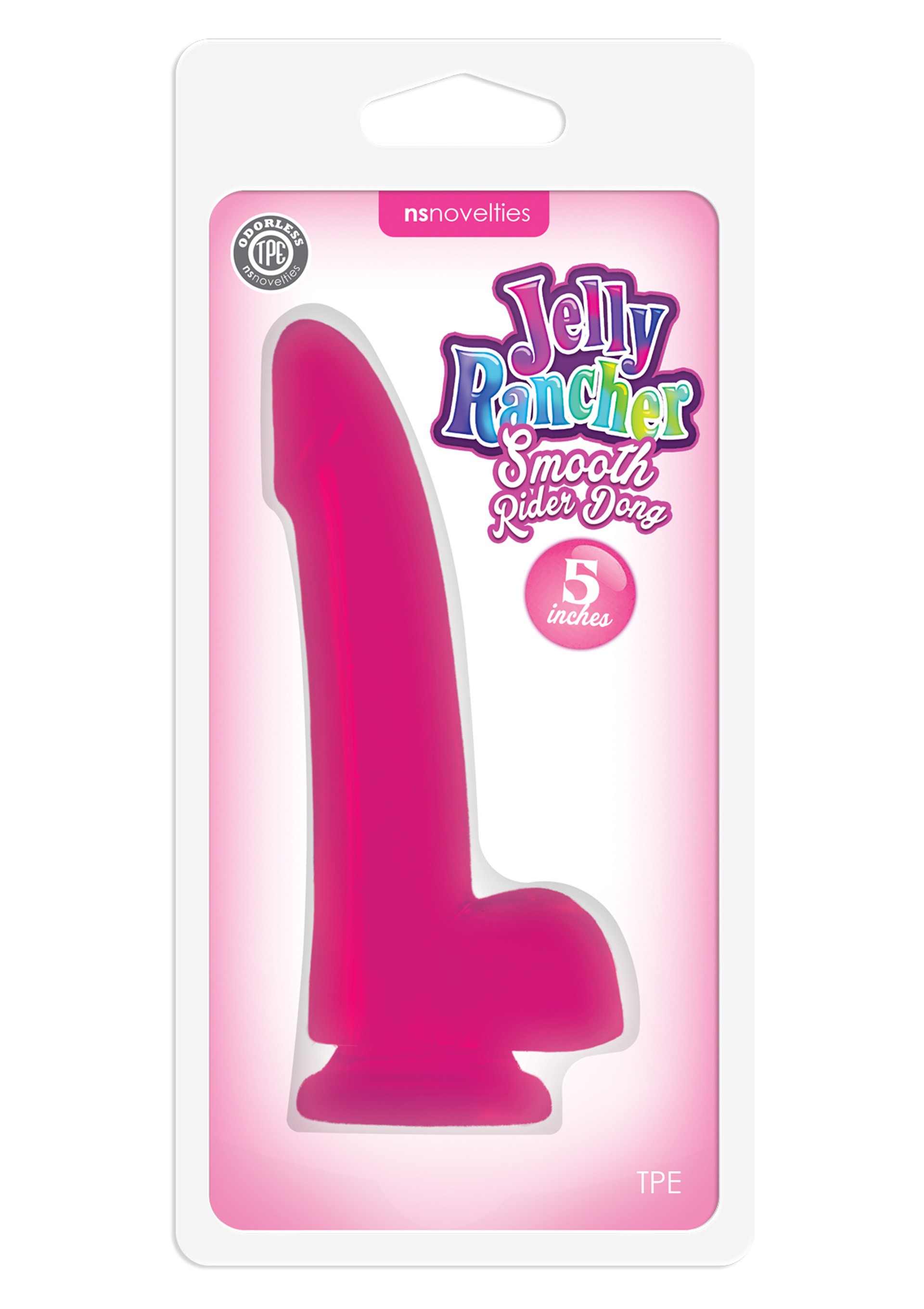 NS Novelties Jelly Rancher 5 İnç Jel Dokulu Penis