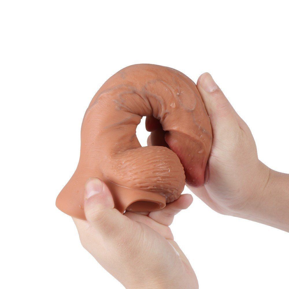 Dildo Series New Tyler 19 cm Aktif Deri Penetrasyon Realistik Penis