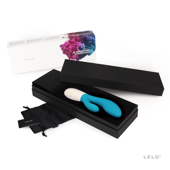 Lelo İna Wave Ocean Blue Rabbit Vibratör