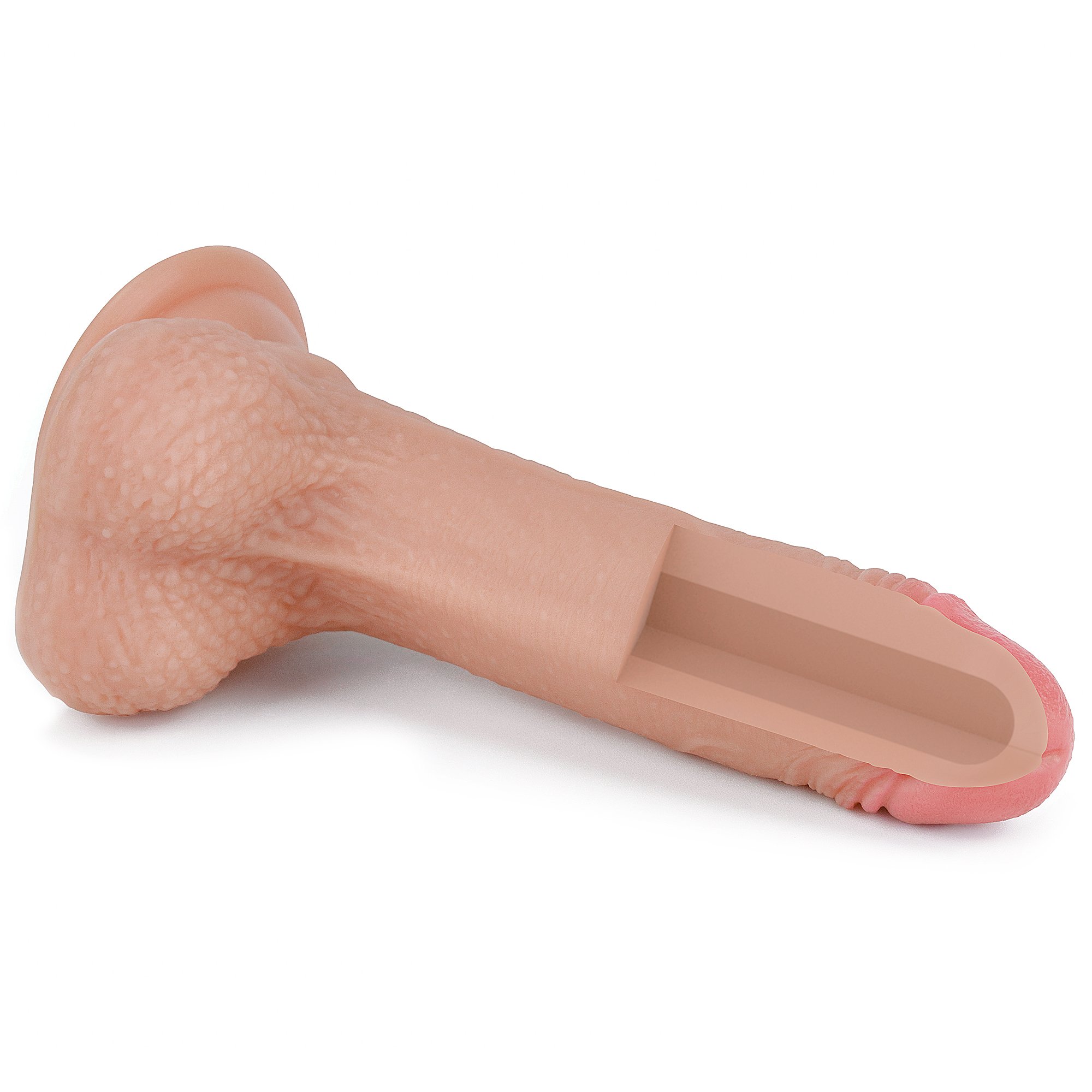 Lovetoy Nature Cock 18 cm Realistik Çift Katmanlı Penis