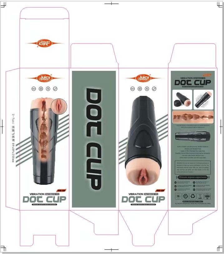 Shequ Vibrating Pussy Dot Titreşimli Vajinal Masturbator JC-MA70037