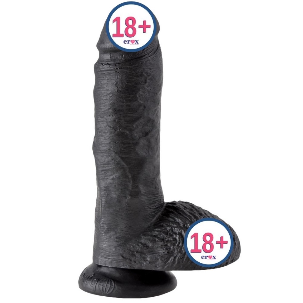 Pipedream King Cock 8 Inch Cock With Balls Realistik Penis