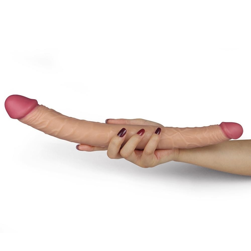 Lovetoy Lady Double Penetration 36 cm Realistik Çift Taraflı Dildo