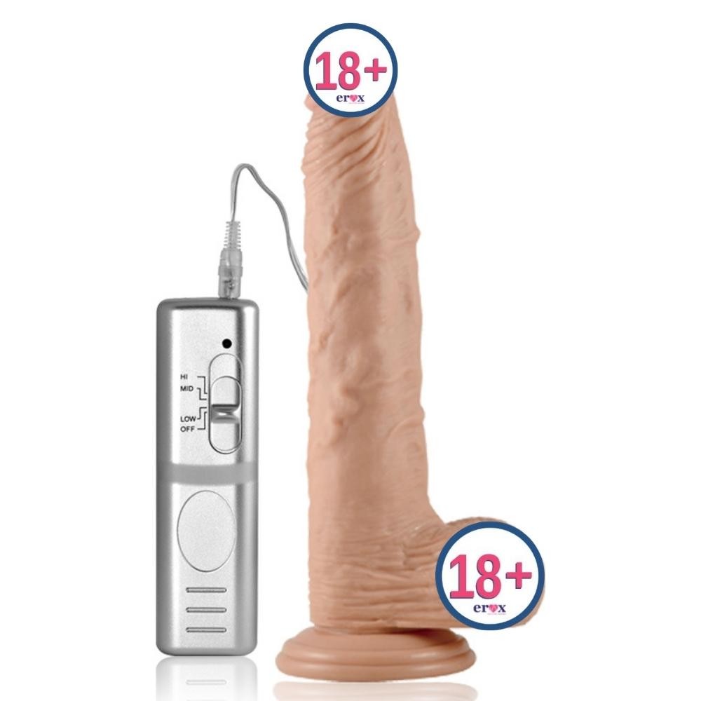 Lovetoy Real Extreme 24 cm Titreşimli Realistik Penis