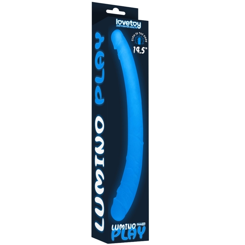 Lovetoy Lumino Play Double Dildo 37 Cm Çift Taraflı Realistik Dildo