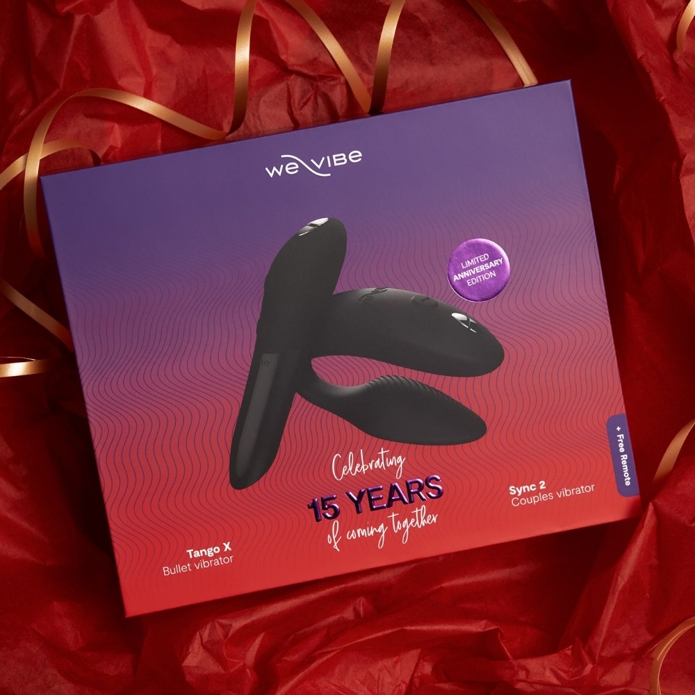 We-Vibe 15. Yıldönümü Koleksiyon Seti We-Vibe Sync 2 ve We-Vibe Tango X