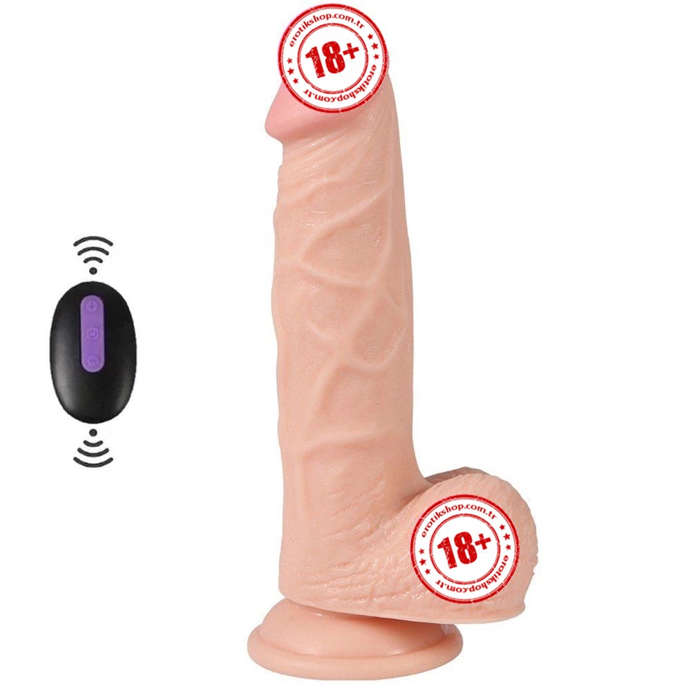 Shequ Dildo Series Hans 20 Mod Titreşimli Realistik Penis