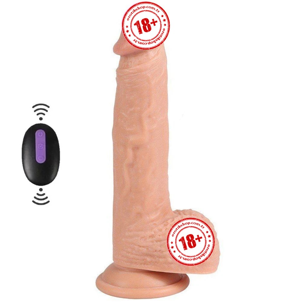 Xise Dildo Series Dean 20 Modlu Titreşimli Realistik Penis
