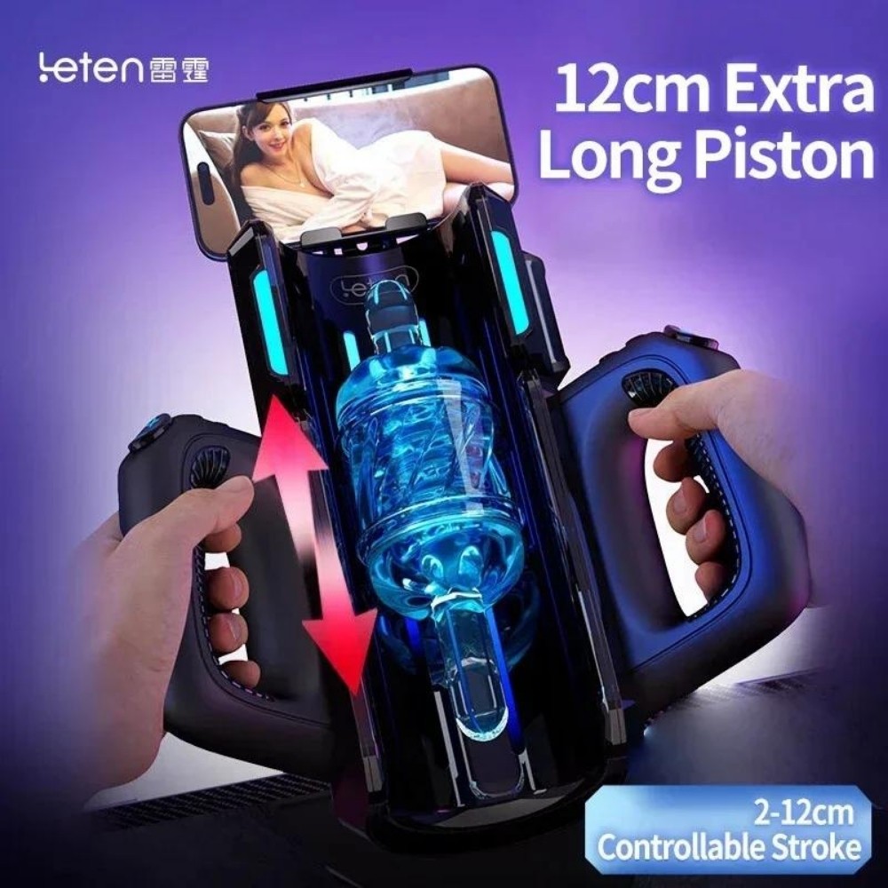 Leten Cannon King Pro İleri Geri Hareketli Sesli Otomatik Masturbator