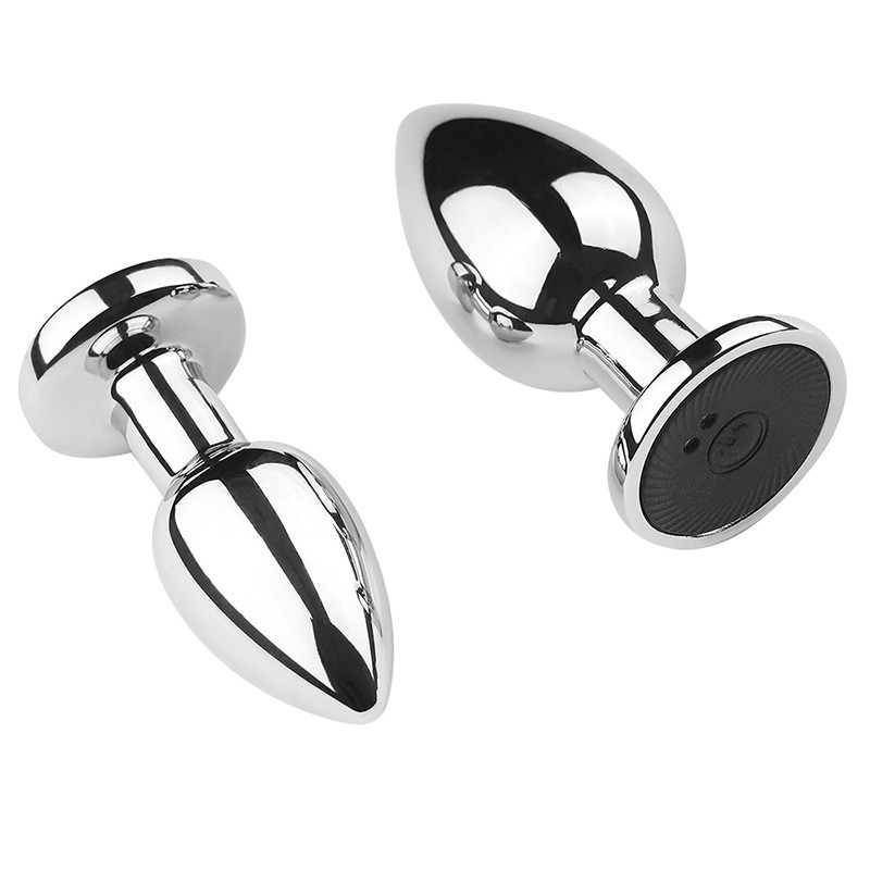 Erox Uzaktan Kumandalı Titreşimli Small Metal Anal Plug