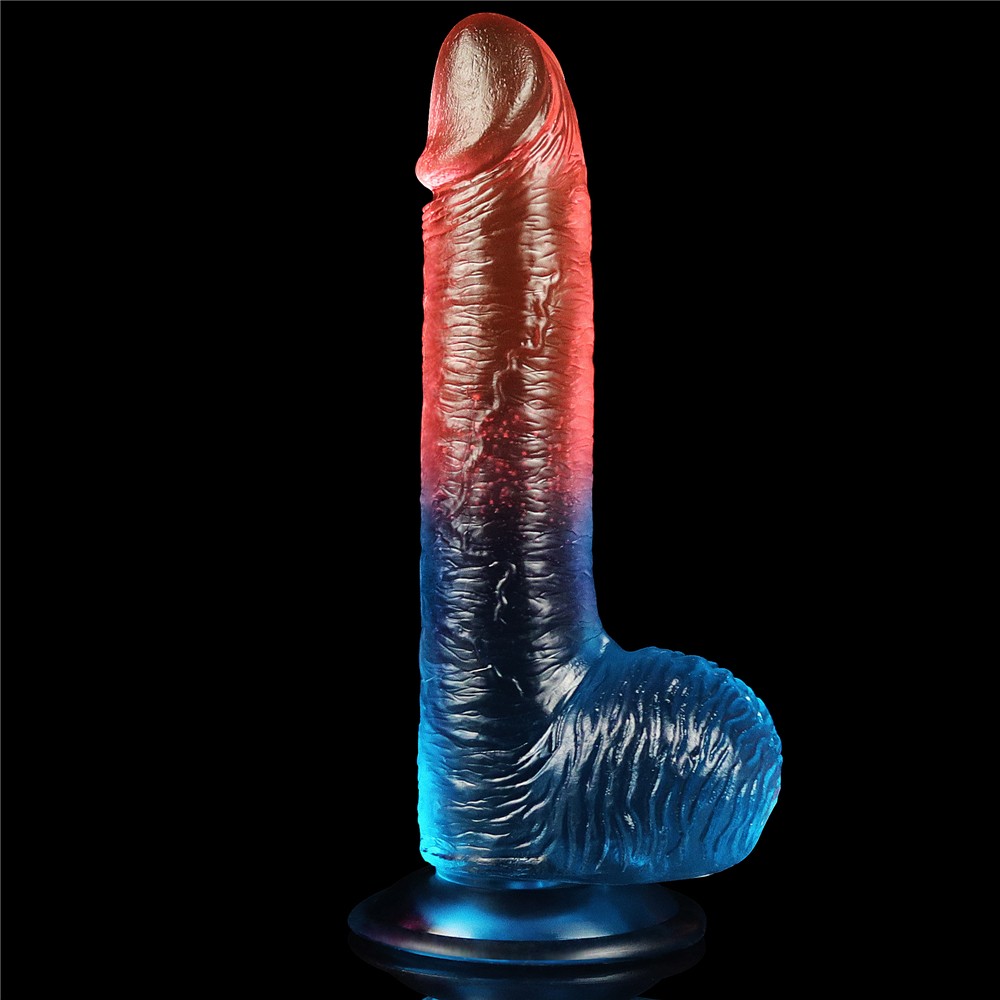 Lovetoy Dazzle Studs 19 cm Jel Doku Flexible Realistik Penis