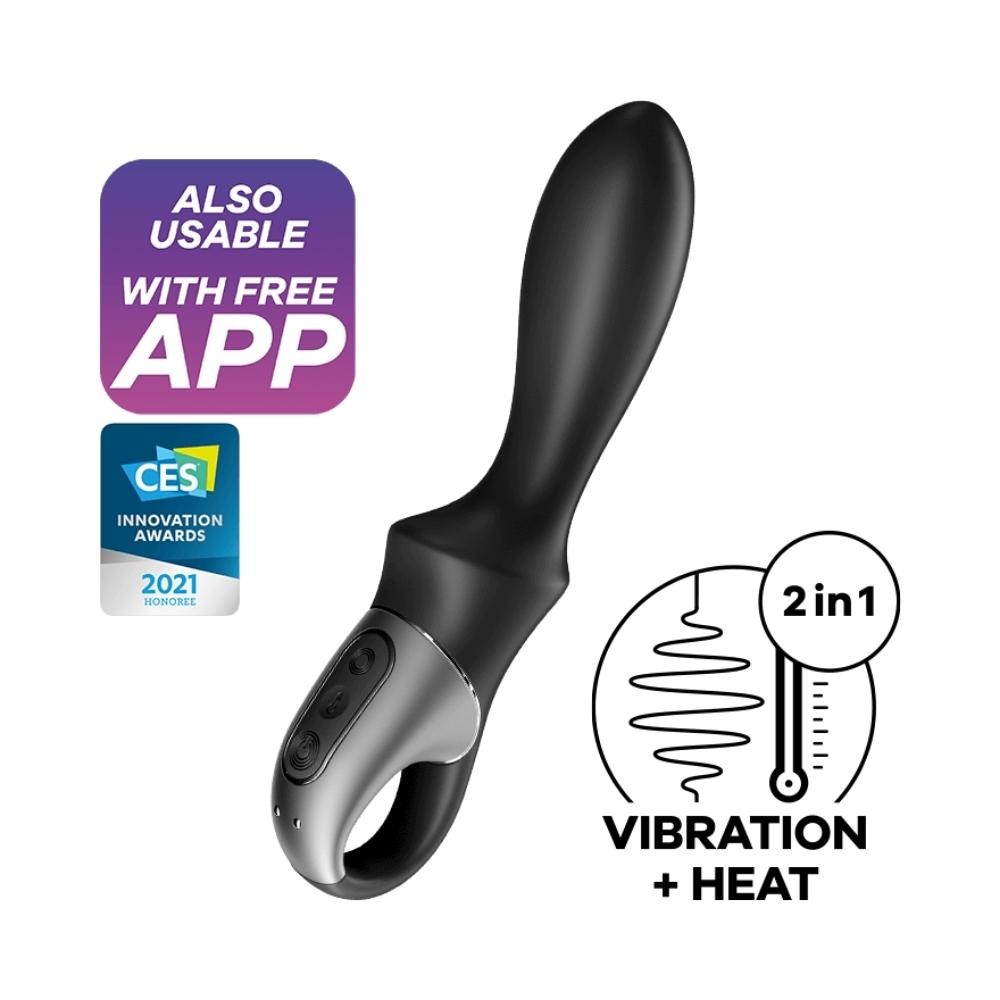 Satisfyer Heat Climax Isıtmalı Telefon Kontrollü Vibratör