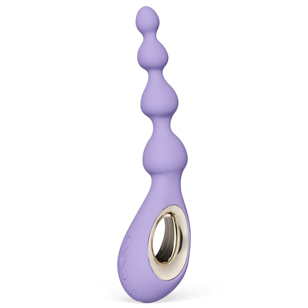 Lelo Soraya Beads Boğumlu Silikon Anal Vibratör - Lilac