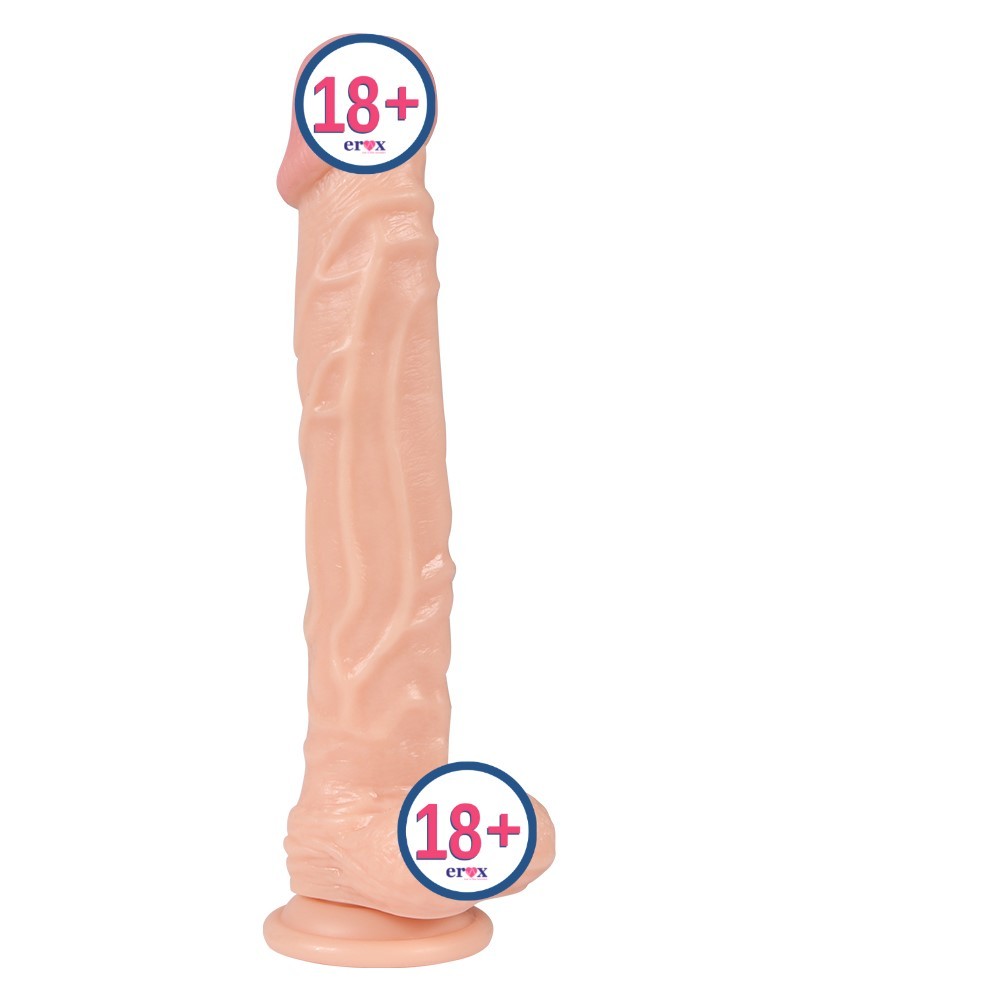 Xiese Knight 25 cm Vantuzlu Büyük Realistik Penis