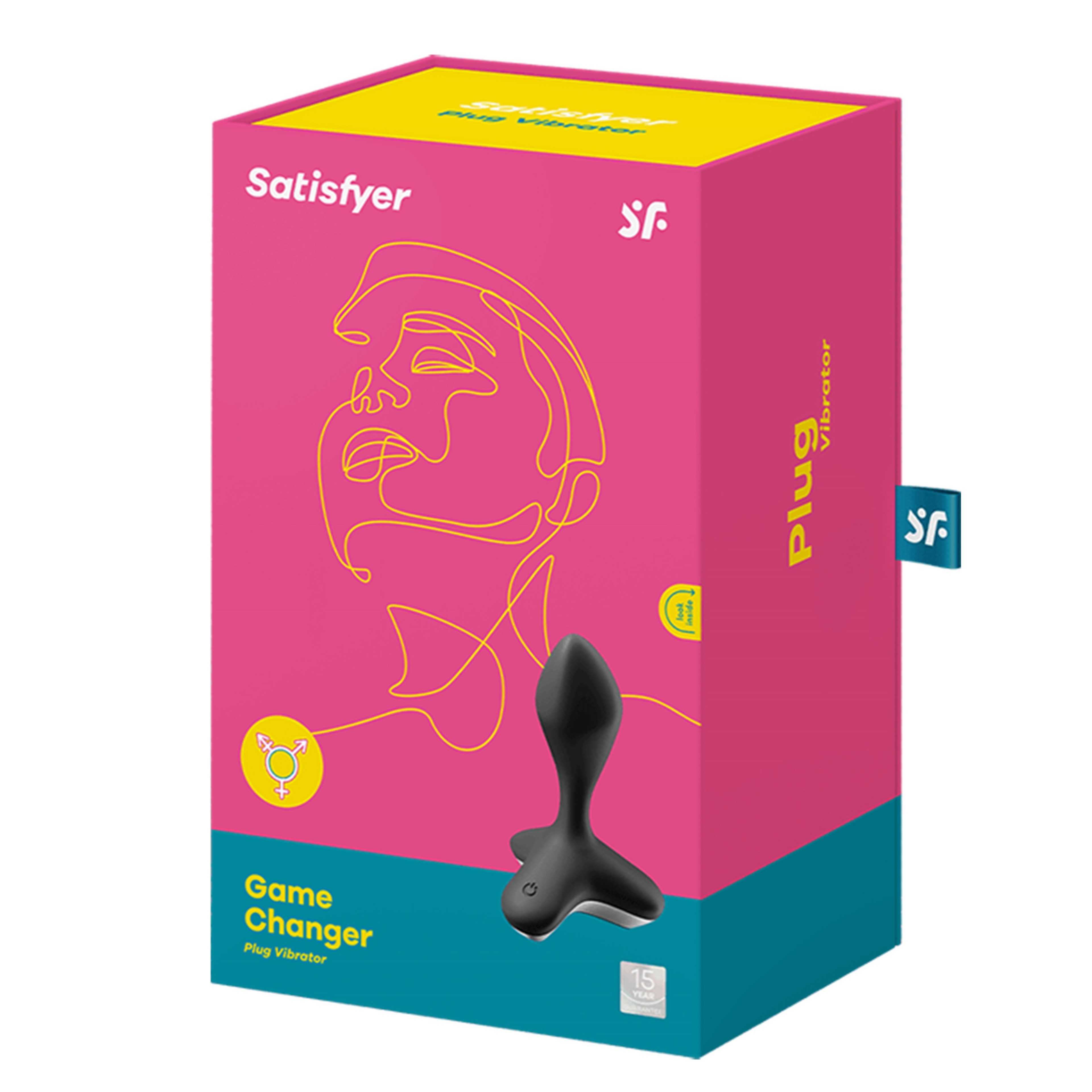 Satisfyer Game Changer Titreşimli Anal Vibratör Black