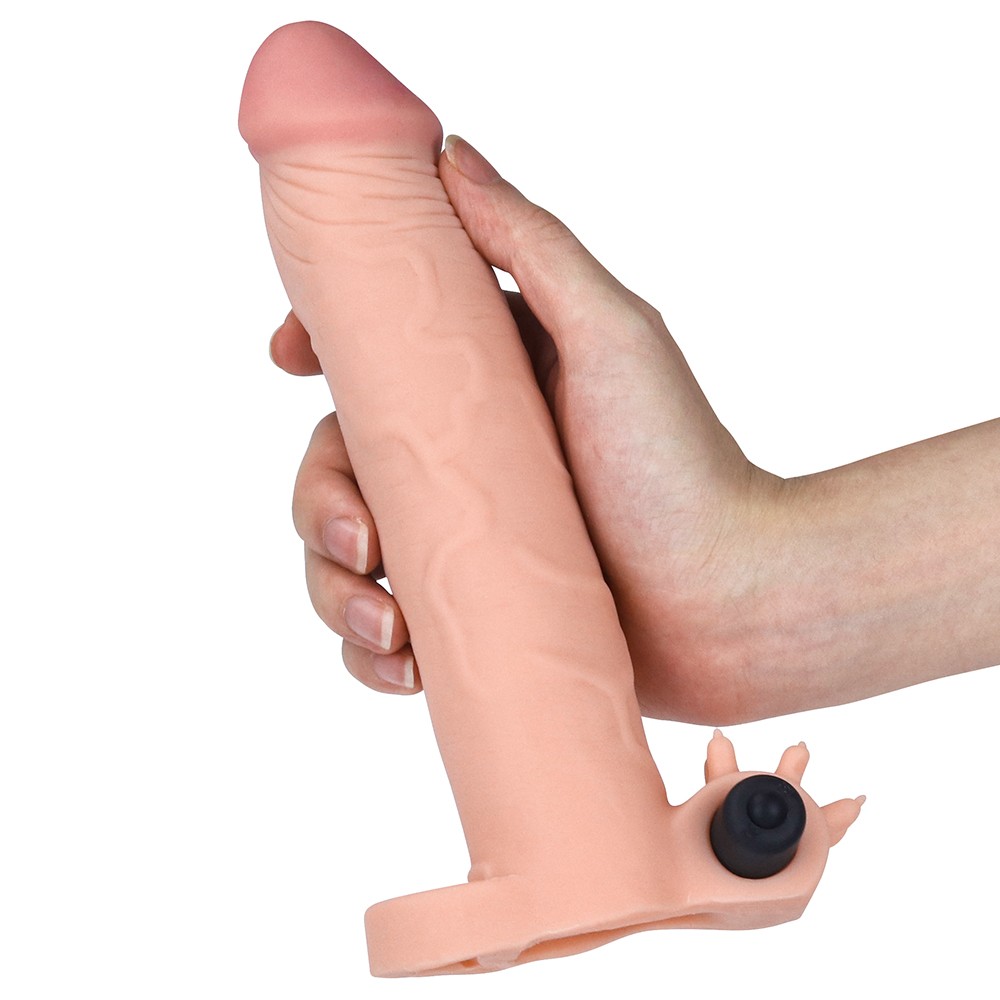 Lovetoy Pleasure X-Tender Vibrating Sleeve Titreşimli Penis Kılıfı