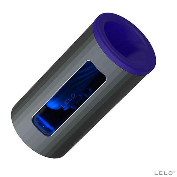 Lelo F1 V2 Telefon Kontrollü Gun Metal Midnight Blue Masturbatör
